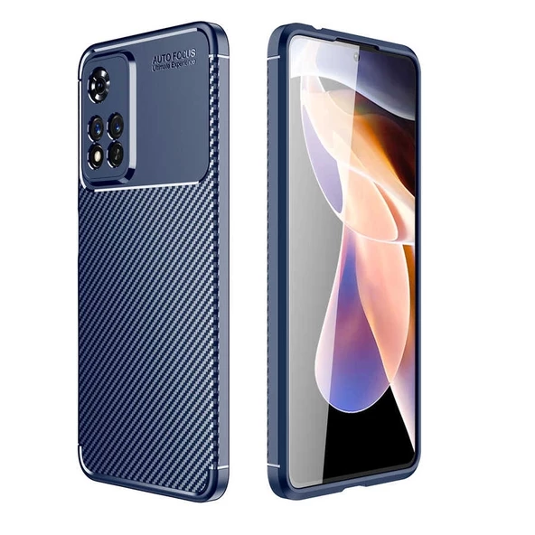 Xiaomi Redmi Note 11 Pro Plus 5G Uyumlu Kılıf Negro Silikon Kapak ürün görseli 1