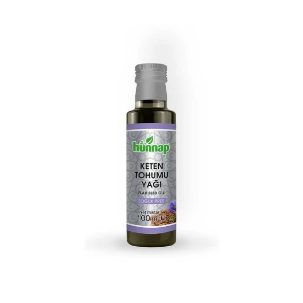 Hünnap Keten Tohumu Yağı 100 Ml ürün görseli 1
