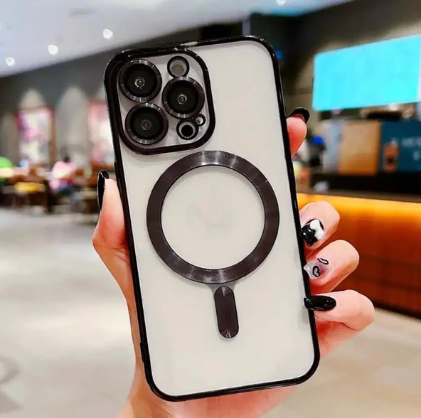 iPhone 12 Pro Max Uyumlu Renkli Magsafe Kılıf ürün görseli 1
