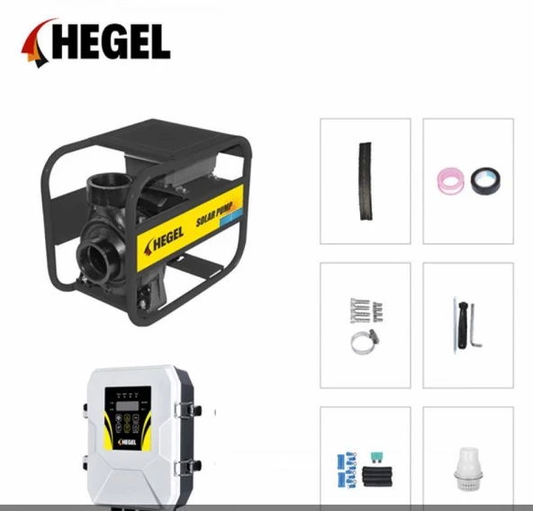 HEGEL DC SOLAR SALYANGOZ POMPA 48V 550W - Resim 2