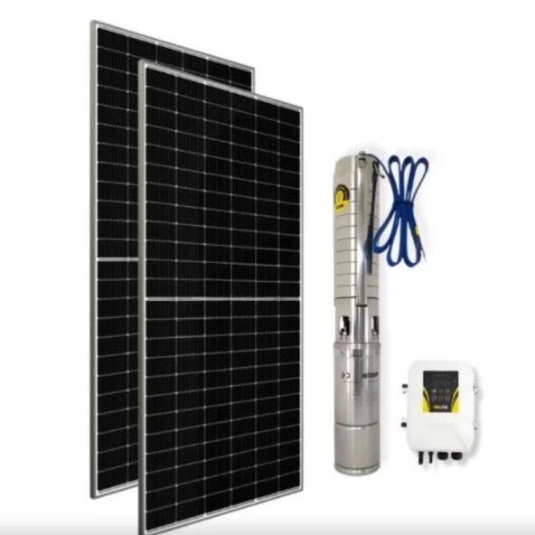 Hegel 48 Volt 15.5 Amper DC Pompalı Tarımsal Sulama Paketi ürün görseli 1