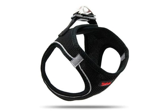 Tailpetz Air-Mesh Harness Köpek Göğüs Tasması XSmall Siyah ürün görseli 1