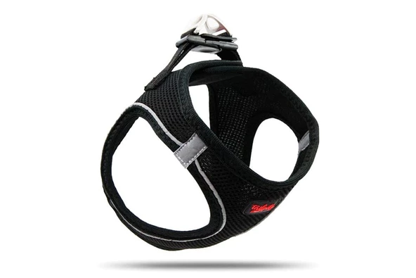 Tailpetz Air-Mesh Harness Köpek Göğüs Tasması 2xs Siyah ürün görseli 1