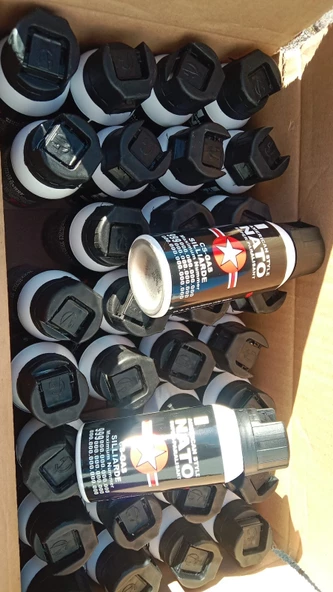 Natoo Biber Gaz Sprey 100 Adet Birden - Resim 2