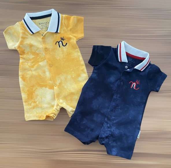 Neşeli Bebekler Polo Yaka Tulumlar ürün görseli 1