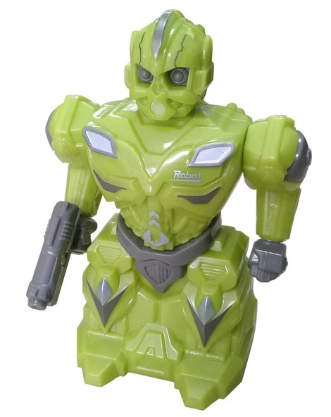 CAN OYUNCAK SÜRTMELİ KIRILMAZ ROBOT 8816 - Resim 4