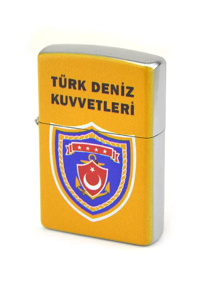 Türk Deniz Kuvvetleri Baskılı Çakmak Açık Renk ürün görseli 1