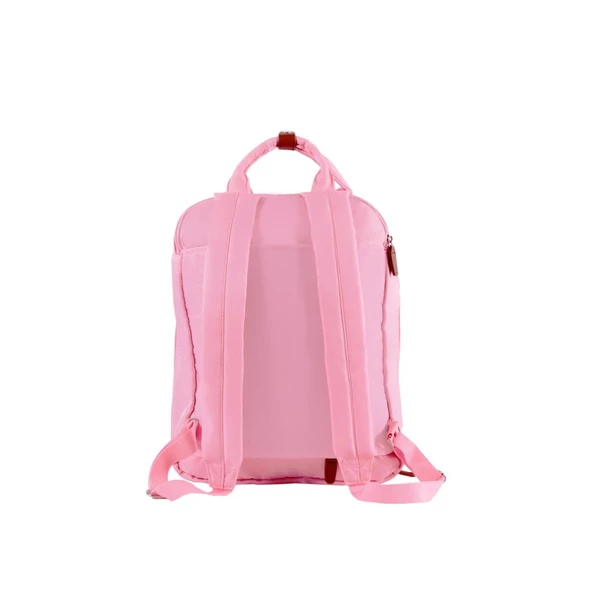 Biggdesign Cats Laptop Sırt Çantası Pembe - Resim 4