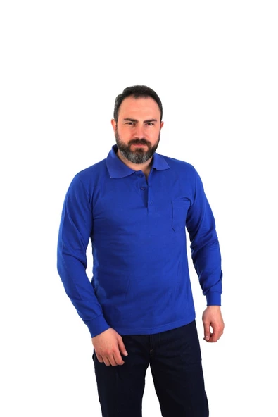 ESER - Polo Yaka Sweatshirt - Cepli - Saks ürün görseli 1