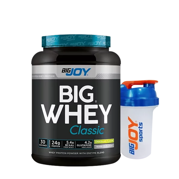 +2 Hediye Big Joy Big Whey Classic Whey Protein Tozu 1020 Gr Aroma Seçenekli ürün görseli 1