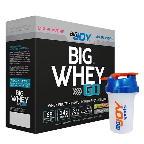 BigJoy Bigwhey Go 2070 gr 68 Saşe Whey Protein Tozu ürün görseli 1