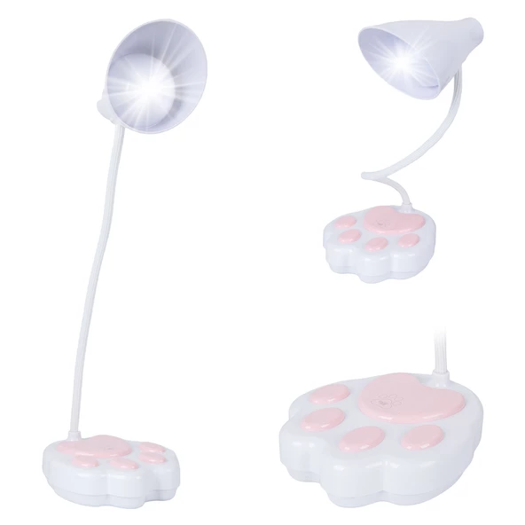 Powermaster JF-1623 20 LED'li 2.5 Watt Şarjlı Esnek Masa Lambası (OM-114) - Dokunmatik Ve USB Şarjlı ürün görseli 1
