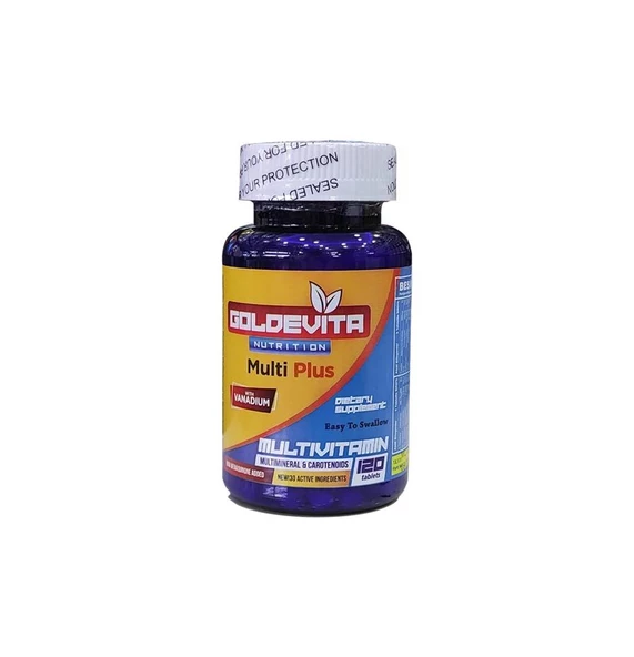 GoldeVita MultiPlus Multivitamin 120 Tablet ürün görseli 1