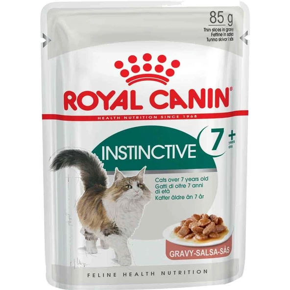 Royal Canin Instinctive +7 Gravy Yaşlı Kedi Konservesi 85 gr ürün görseli 1