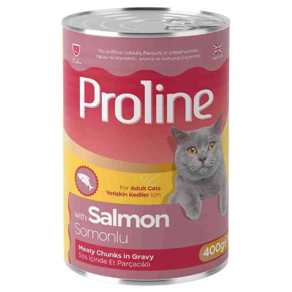 Proline Kedi Konserve Maması Somonlu 400 Gr ürün görseli 1