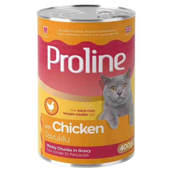 Proline Tavuklu Kedi Konserve Maması 400 Gr ürün görseli 1