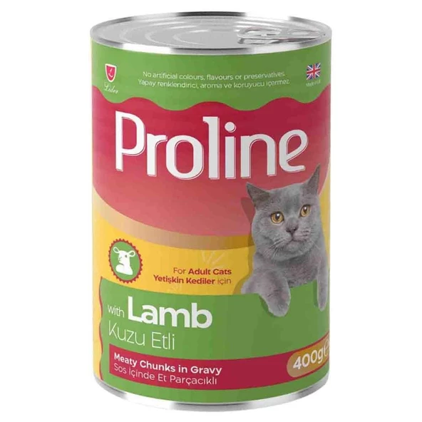 Proline Kedi Konserve Maması Kuzu Etli 400 Gr ürün görseli 1