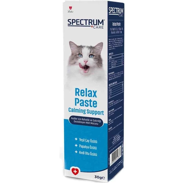 Spectrum Relax Paste Sakinleştirici Kedi Vitamin Macunu 30 Gr ürün görseli 1