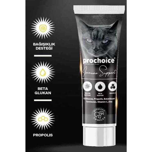 Prochoice Immune C Kedi Bağışıklık Güçlendirici Malt Paste 100 Ml ürün görseli 1