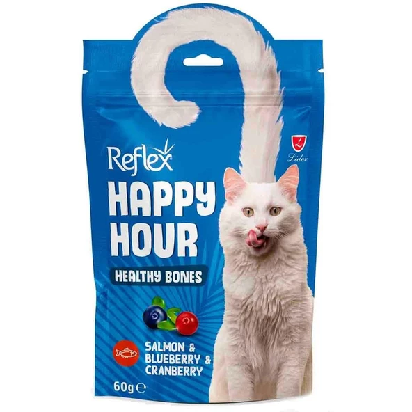 Reflex Kedi Ödülü Happy Hour Sağlıklı Kemikleri Destekleyici 60 Gr ürün görseli 1