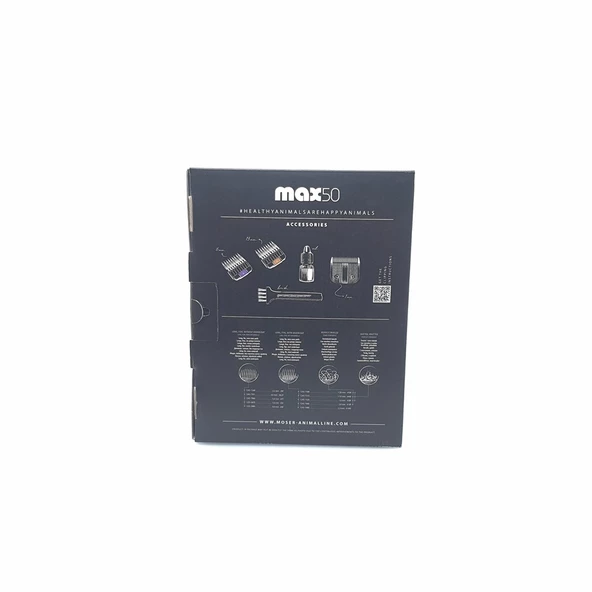 Wahl Moser Max 50 Black - Resim 2
