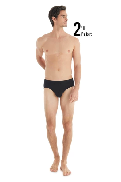 Blackspade 9311 %94 Modal 2'li Ekonomik Paket Erkek Slip ürün görseli 1