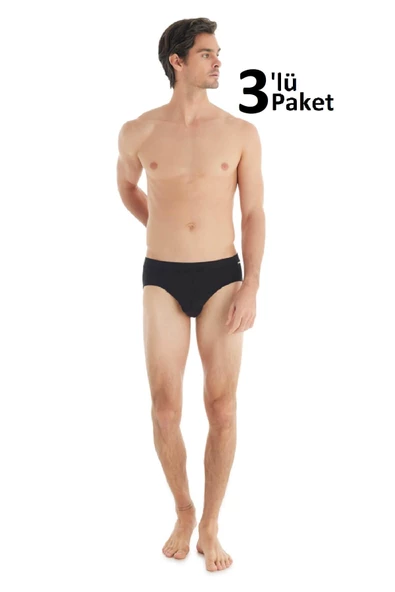 Blackspade 9311 %94 Modal 3'lü Ekonomik Paket Erkek Slip ürün görseli 1