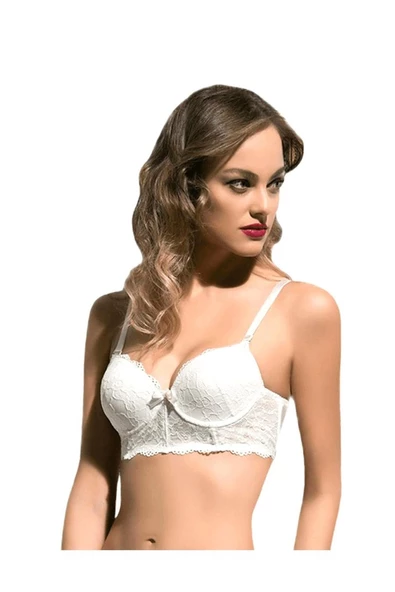 Bella Donna 7000 Dantelli Yarım Destekli Push-Up Sütyen & Büstüyer ürün görseli 1
