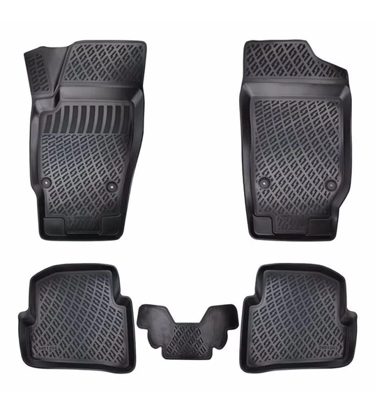Seat İbiza 2008 Model 4D Havuzlu Paspas ürün görseli 1