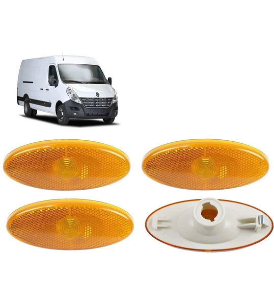 RENAULT MASTER YAN İŞARET LAMBASI SİDE MARKER (4 ADET) 2010-2018 ürün görseli 1