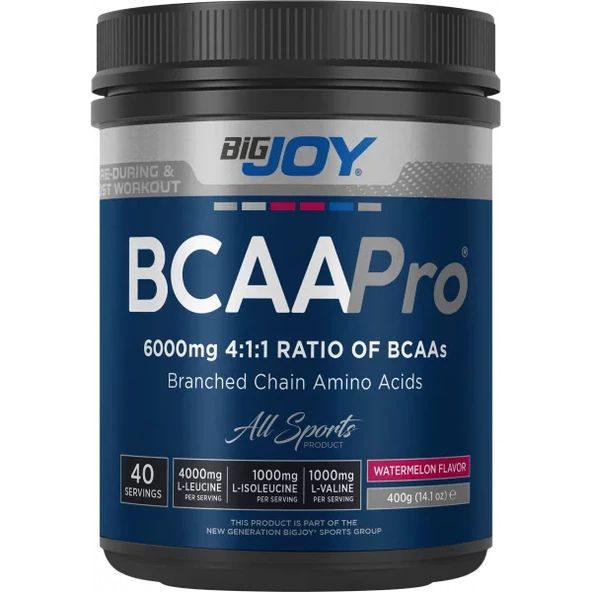 Big Joy BCAA Pro 4:1:1 400 Gr Aroma Seçenekli - Resim 2