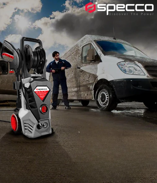 Specco Basınçlı Yıkama Makinası 135 BAR 1650W - Resim 2