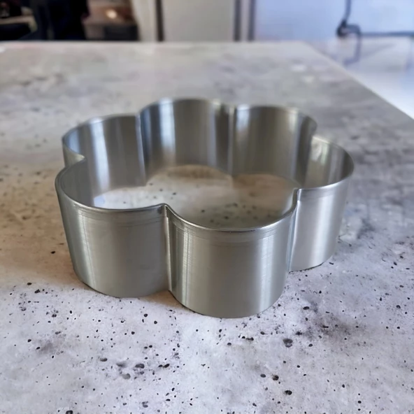 Metal Kurabiye Kopatı | Çiçek Kurabiye Kalıbı 6.5 cm ürün görseli 1