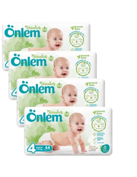 ÖNLEM Botanika Bebek Bezi Maxi 7-14 Kg 4 Beden 4 X 44 Adet ürün görseli 1