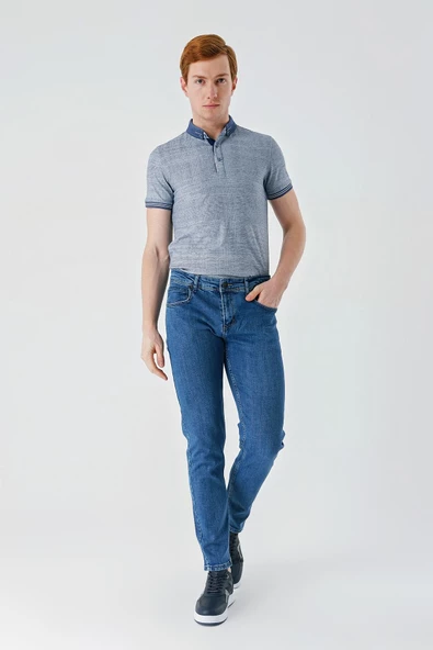 Mavi Gabardin 5 Cepli Slim Fit Dar Kesim Casual Denim Jean Kot Pantolon 1023240150 ürün görseli 1