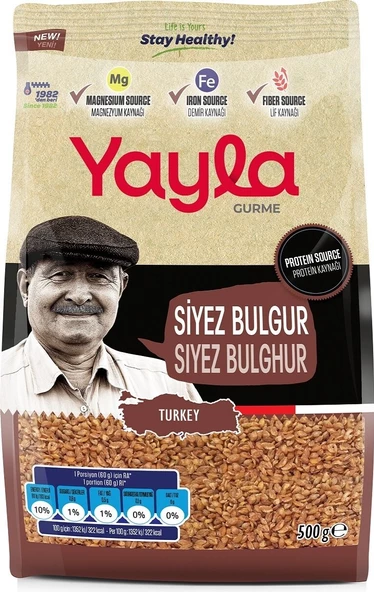 Yayla Gurme Siyez Bulgur 500 gr ürün görseli 1