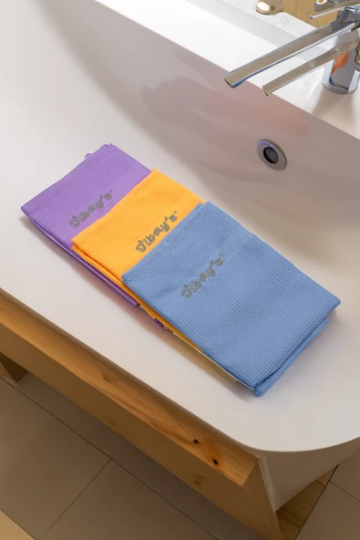 İlbay's 3'lü Mikrofiber Temizlik Bezi (Yeni Renkler) ürün görseli 1