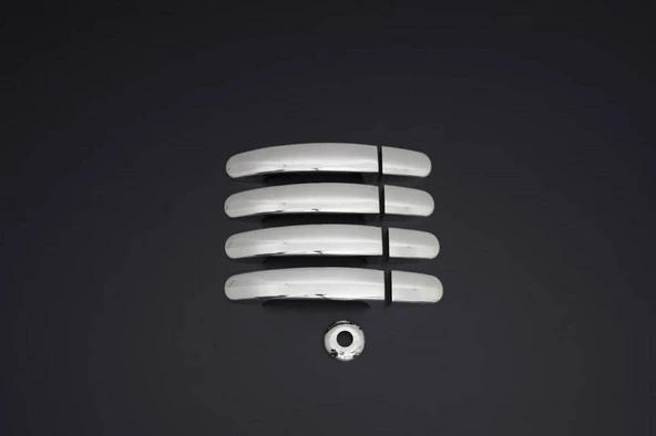 OMSA Ford Tourneo Custom Krom Kapı Kolu 4 Kapı 9 Parça 2012-2023 Arası - Resim 2