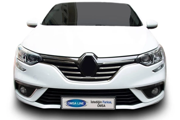 OMSA Renault Megane 4 Sedan Krom Ön Panjur 5 Parça 2016-2020 Arası ürün görseli 1