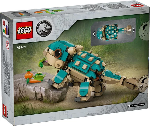 LEGO Jurassic World 76962 Baby Bumpy: Ankylosaurus - Resim 2