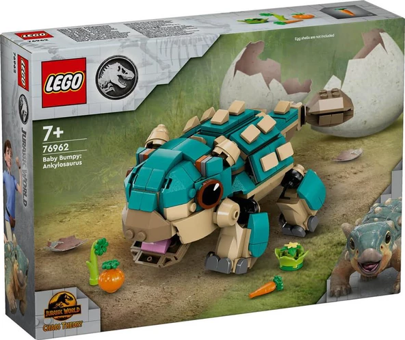 LEGO Jurassic World 76962 Baby Bumpy: Ankylosaurus ürün görseli 1