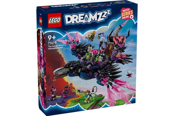 LEGO Dreamzzz 71478 The Never Witch's Midnight Raven ürün görseli 1