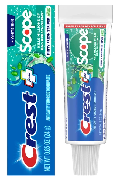 Crest Plus Scope Whitening Diş Macunu 24GR Seyahat Boyu ürün görseli 1