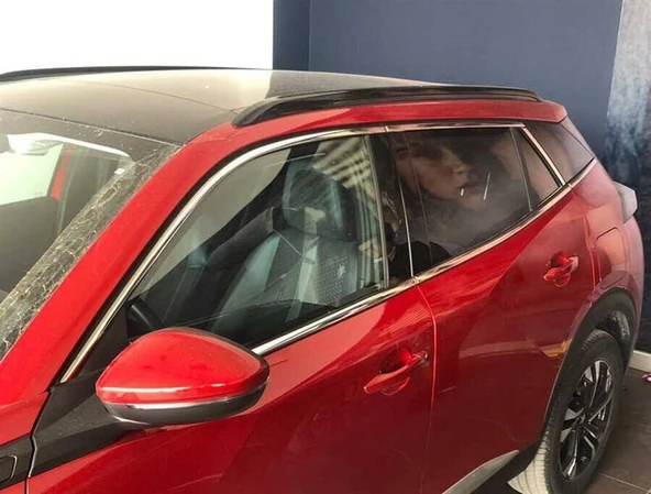 OMSA Peugeot 2008 Krom Cam Çerçevesi 12 Parça  2019 ve Sonrası ürün görseli 1