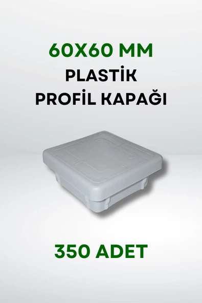 Plastik Profil Kapağı 60x60 MM (350 Adet) - Resim 5