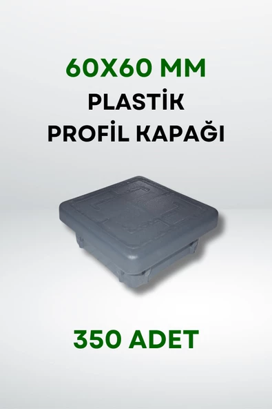 Plastik Profil Kapağı 60x60 MM (350 Adet) - Resim 4