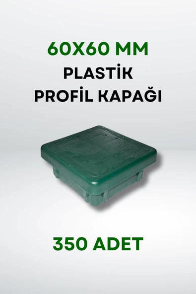 Plastik Profil Kapağı 60x60 MM (350 Adet) - Resim 2