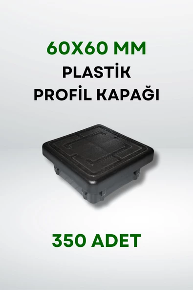 Plastik Profil Kapağı 60x60 MM (350 Adet) - Resim 3