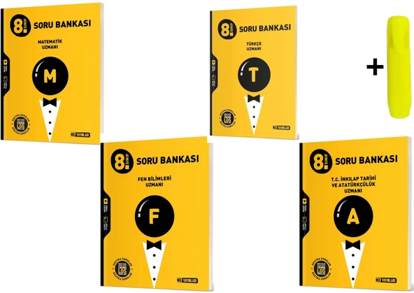 Hız Yayınları 8. Sınıf Matematik Fen Türkçe İnkılap Uzmanı Soru Bankası Seti ürün görseli 1