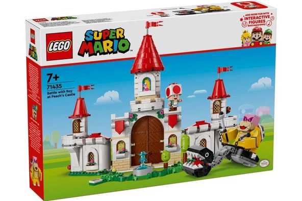 LEGO Super Mario 71435 Battle with Roy at Peach's Castle ürün görseli 1